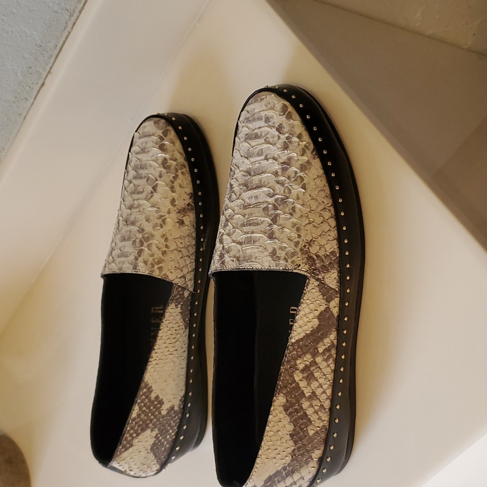 Ivy Kirzhner snake skin shoes